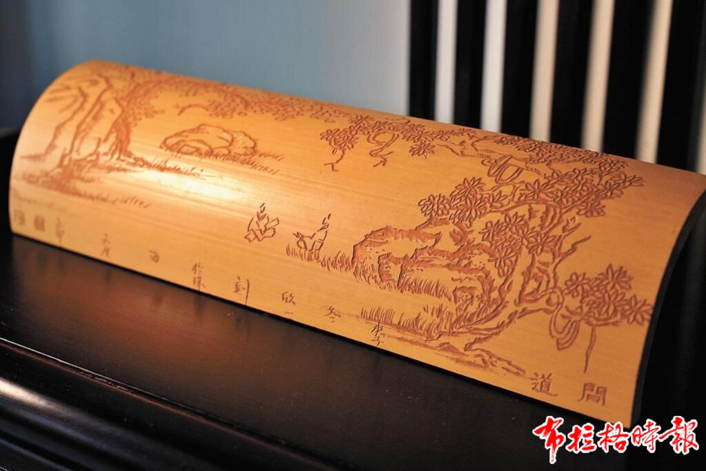 image085 1024x683 - 【布拉格时报】刀作画笔竹为纸 汪洋恣肆书意境